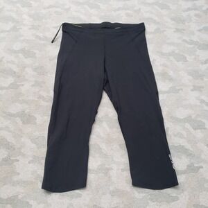 Sugoi Pants Womens Large Black Capri Drawstring Jackie‎ Knicker